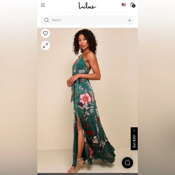 emerald green matric dance dresses A Line Halter Neck Backless Long Emerald Green Prom Dresses with Pocke –  abcprom main image 0